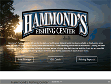 Tablet Screenshot of hammondsfishing.net